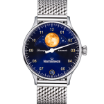 Meistersinger Lunascope Lunascope Sonnenschliff Blau mit Gold LS908G_MIL20 in Ravensburg