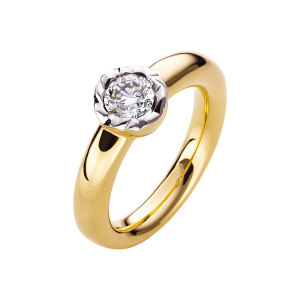 Schmuckwerk Alpenring Solitaire Ring Alpenring GR424-GG bei Juwelier Bartels in Ravensburg