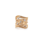 Annamaria Camilli Dune Ring Dune Orange Apricot Gold GAN3360J bei Juwelier Bartels in Ravensburg