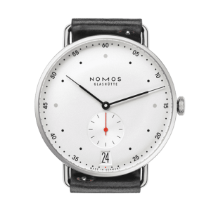 Nomos Glashütte Metro 38 Datum 1102 in Ravensburg