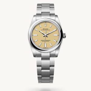 rolex Oyster Perpetual in Edelstahl Oystersteel