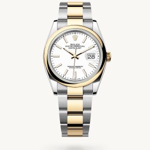 rolex Datejust in Rolesor gelb (Kombination aus Edelstahl Oystersteel und Gelbgold)