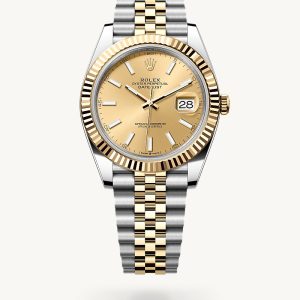 rolex Datejust in Rolesor gelb (Kombination aus Edelstahl Oystersteel und Gelbgold)