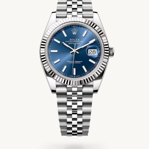rolex Datejust in Rolesor weiß (Kombination aus Edelstahl Oystersteel und Weißgold)