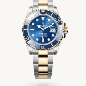 rolex Submariner in Rolesor gelb (Kombination aus Edelstahl Oystersteel und Gelbgold)