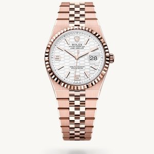 rolex Land-Dweller in 18 Karat Everose-Gold