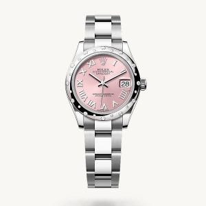 rolex Datejust in Rolesor weiß (Kombination aus Edelstahl Oystersteel und Weißgold)