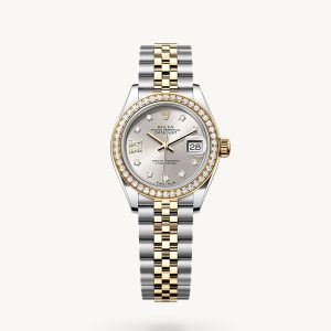 rolex Lady-Datejust in Rolesor gelb (Kombination aus Edelstahl Oystersteel und Gelbgold)