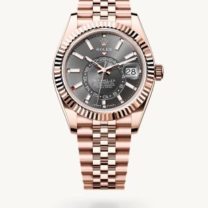 rolex Sky-Dweller in 18 Karat Everose-Gold
