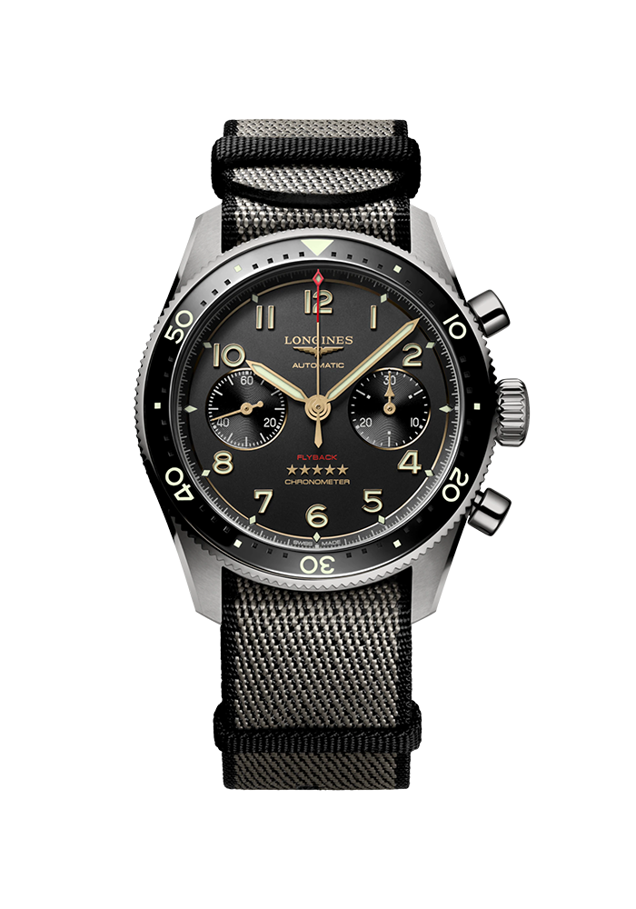 Longines Spirit Longines Spirit Flyback Titanium L3.821.1.53.2 in Ravensburg