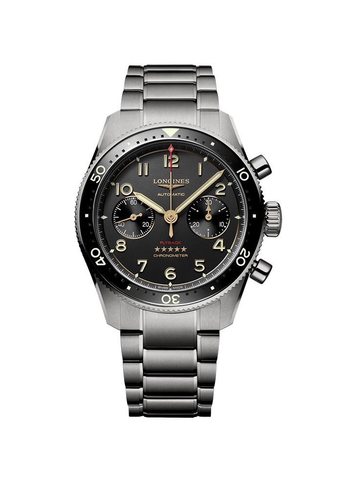 Longines Avigation Longines Spirit Flyback Titanium L3.821.1.53.6 in Ravensburg