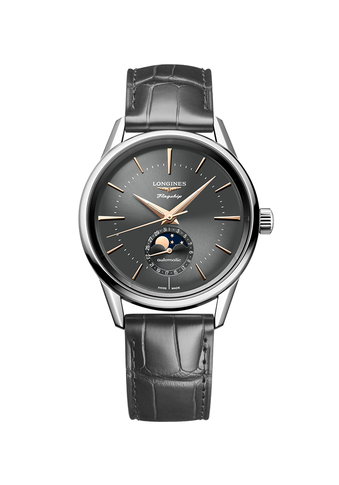 Longines Heritage Longines Flagship Heritage Moonphase L4.815.4.52.2 in Ravensburg