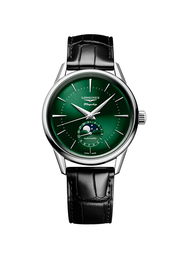 Longines Heritage Longines Flagship Heritage Moonphase L4.815.4.02.2 in Ravensburg