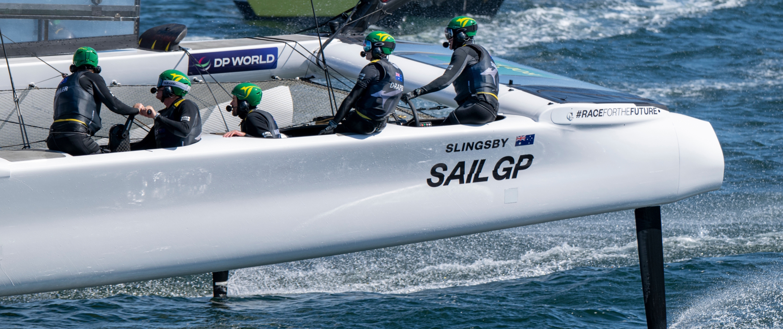 Australisches SailGP Team - Slingsby Nahaufnahme