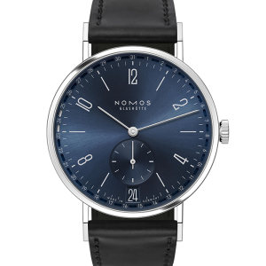 NOMOS Glashütte Tangente Tangente 2Date Blau 136.SB in Ravensburg