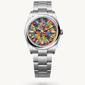 rolex Oyster Perpetual in Edelstahl Oystersteel
