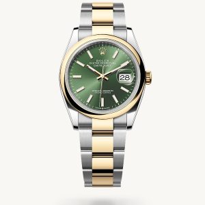 rolex Datejust in Rolesor gelb (Kombination aus Edelstahl Oystersteel und Gelbgold)