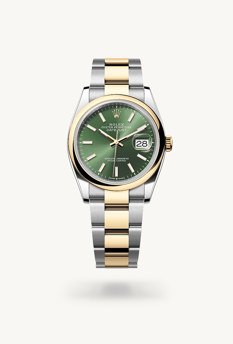rolex Datejust in Rolesor gelb (Kombination aus Edelstahl Oystersteel und Gelbgold)