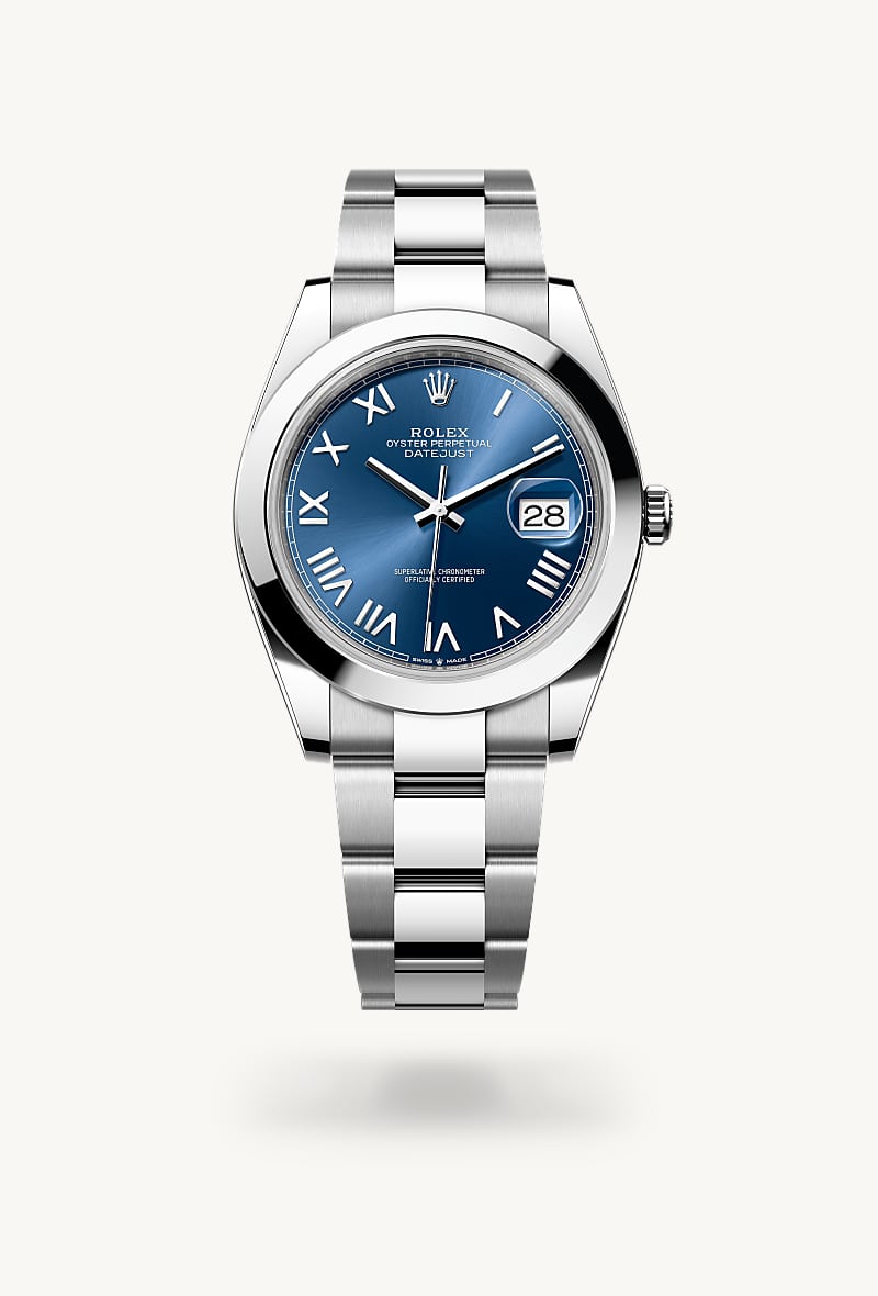 rolex Datejust in Edelstahl Oystersteel