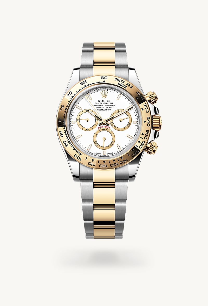 rolex Cosmograph Daytona in Rolesor gelb (Kombination aus Edelstahl Oystersteel und Gelbgold)