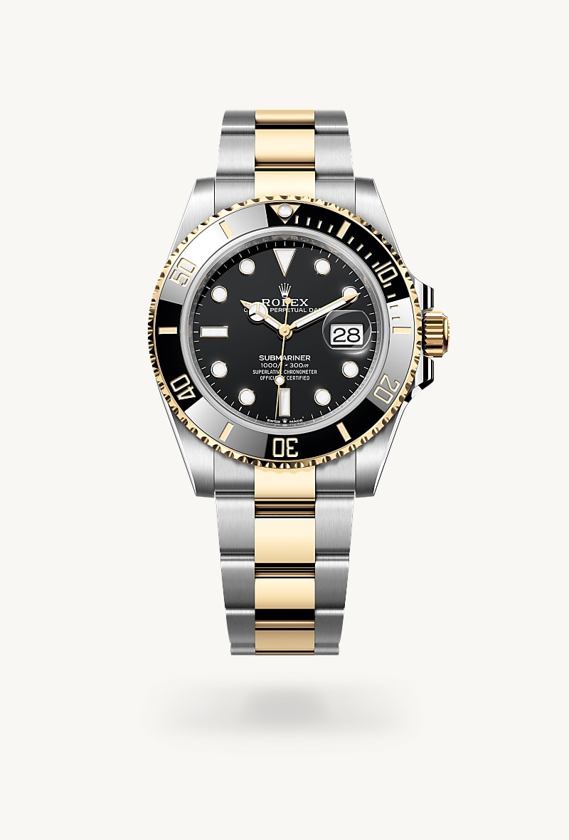 rolex Submariner in Rolesor gelb (Kombination aus Edelstahl Oystersteel und Gelbgold)