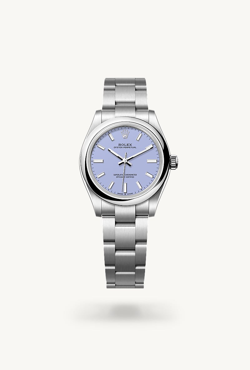 rolex Oyster Perpetual in Edelstahl Oystersteel