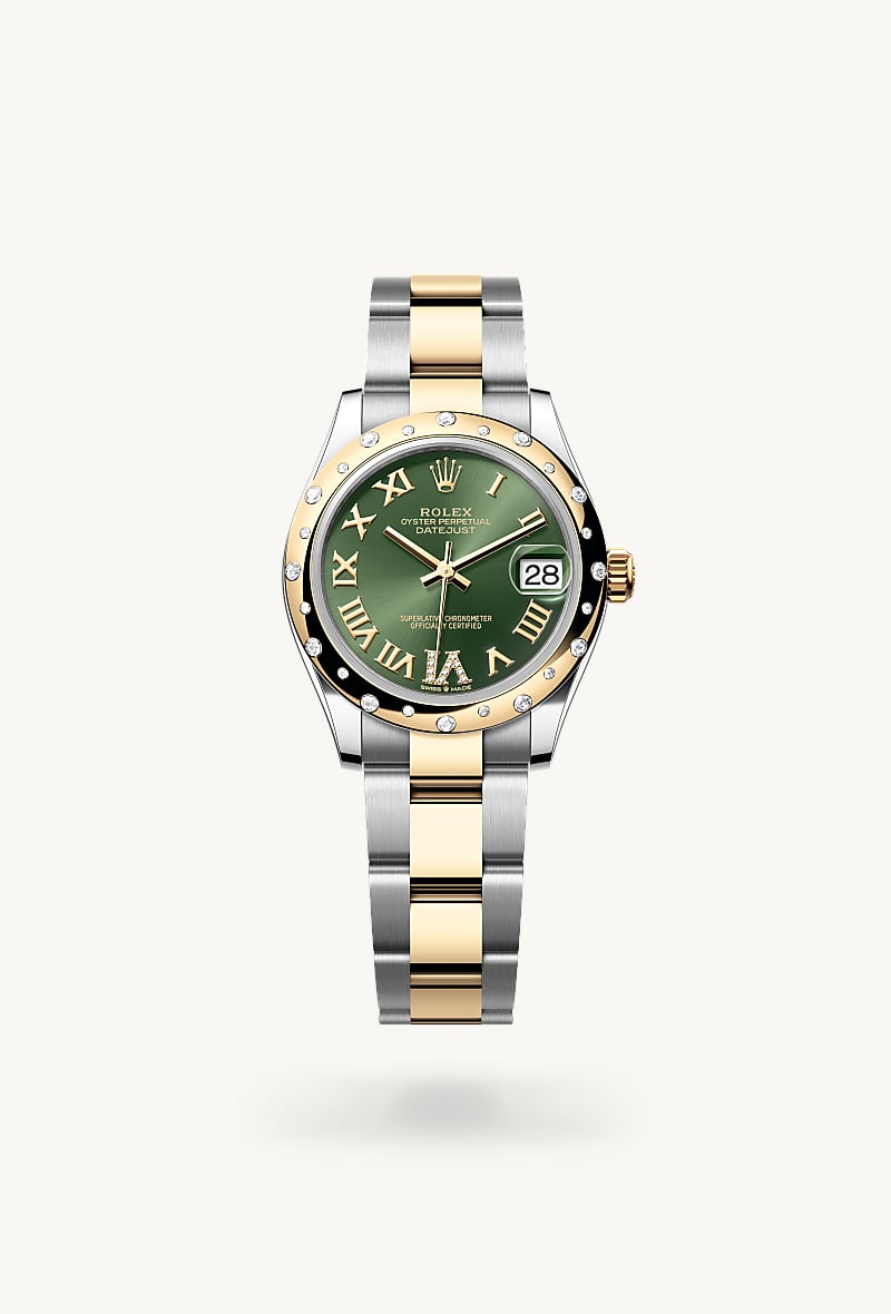 rolex Datejust in Rolesor gelb (Kombination aus Edelstahl Oystersteel und Gelbgold)