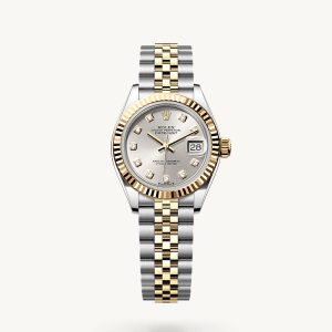 rolex Lady-Datejust in Rolesor gelb (Kombination aus Edelstahl Oystersteel und Gelbgold)